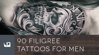 90 Filigree Tattoos For Men