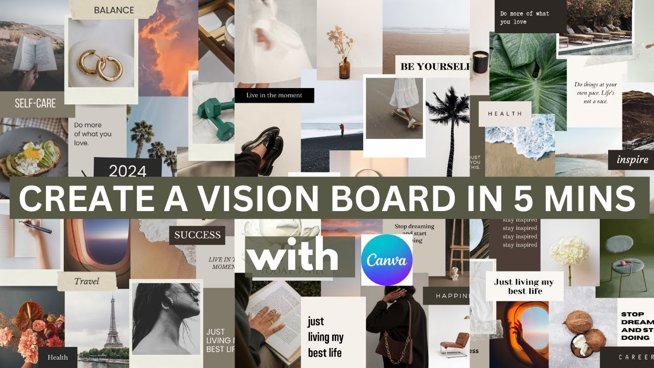 Boards & Babes: 2024 Vision Board Kit, Guide on How to make a Vision B –  Beastin Beauties