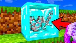 Puedo CORTAR los BLOQUES de Minecraft 😱