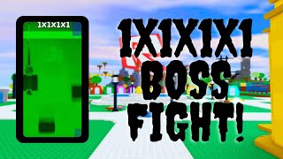 The Classic: 1X1X1X1 Boss Fight! | Roblox