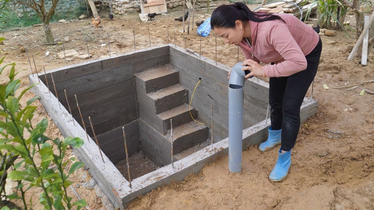 Girl Living Off Grid Built The Most Secret Underground $5000 Bunker in ...