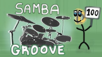 Samba Brasileiro ~ 100 bpm ~ DRUMS only
