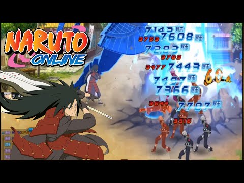 NARUTO ONLINE MOBILE - MADARA KONOHA FOUNDER GAMEPLAY 