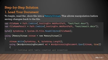 How to Easily Replace Text with Image and Table in OpenXML Using C#  .NET Core 3.1