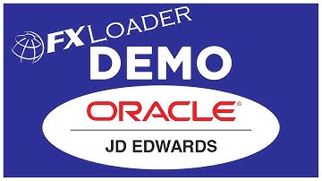 FXLoader for JD Edwards
