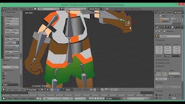 Blender Bone to Unity3D