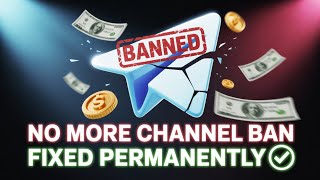 Telegram Channel Ban Problem Solved ✅ | How To Unban Telegram Channel Ban Problem Fixed Permanently