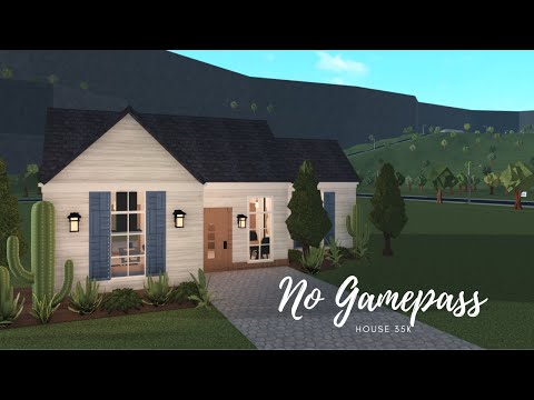 BLOXBURG : No Gamepass Beginner House | 35K | SPEEDBUILD |