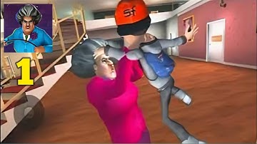 Scary Teacher 3D gameplay | Troubled waters पूरा गेमप्ले हिंदी में!