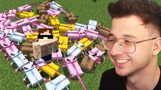 MINECRAFT'ta AKSOLOTL ORDUSU KURDUM - Bölüm 3