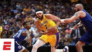 LeBron rests Lakers fall to Clippers in preseason battle for LA NBA Preseason Highlights