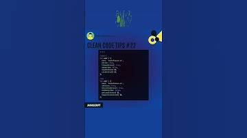 Javascript, Clean Code Tips - 22 #javascript