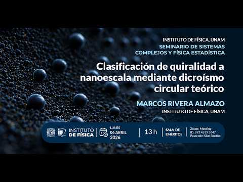 Clasificación de quiralidad a nanoescala mediante dicroísmo circular teórico - Marcos Rivera Almazo