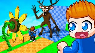 ROŚLINY vs JELEŃ z PRZETRWAJ 100 NOCY 🌙 w LESIE w Roblox! screenshot 2