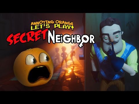 Hello Secret Neighbor Annoying Orange Plays Youtube - roblox darkenmoor grapefruit plays vloggest