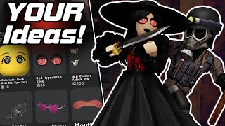 I Created YOUR Avatar Killer Ideas! - ROBLOX 🔪Survive The Killer