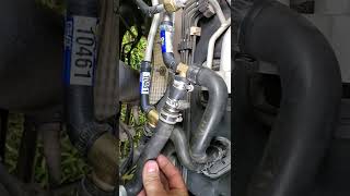 dodge journey 2.4 liter heater hose fitting tee fix!!!!!!  For real!