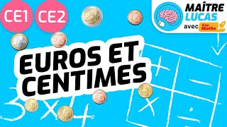 Euros et centimes CE1 - CE2 - Cycle 2 - Maths - Mathématiques - Grandeurs et mesures screenshot 3