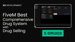 FiveM Drug Manufacturing Script |  Comprehensive Drug System
