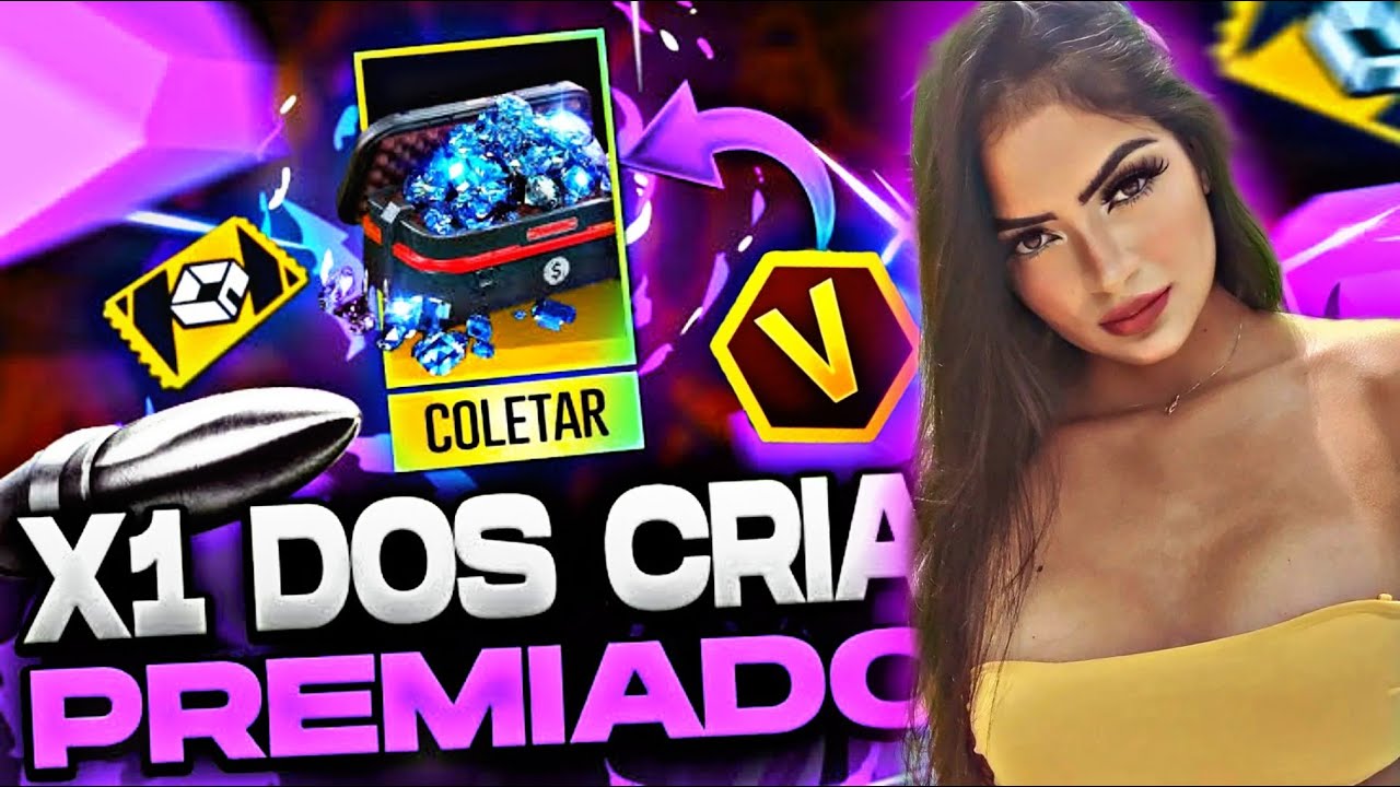 💜X1 DOS CRIA AO VIVO💜SALAS PREMIADAS💜JOGANDO COM INSCRITOS💜FREE FIRE AO  VIVO💜 