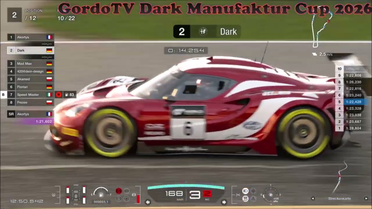 GT7 Manufakture Cup 2026 Dark Die Jagt des Ersten Platz 4K