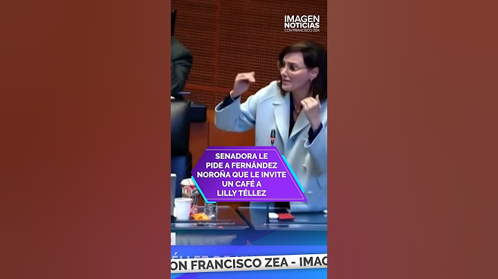 Senadora le pide a Gerardo Fernández Noroña que le invite un café a Lilly Téllez | Shorts | Zea