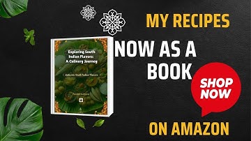 My Homemade Recipes Are Now a Cookbook! 📘 | Available on Amazon @PavisFoodTalesYT @SouthCookery