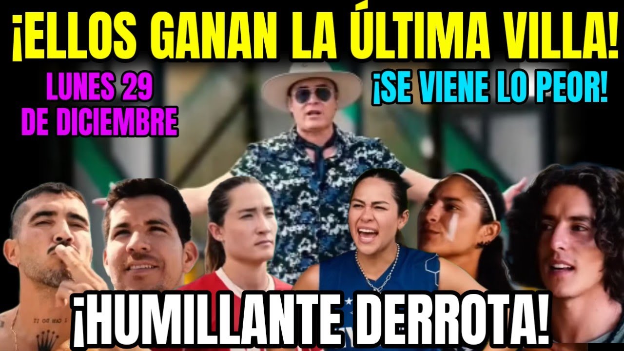 AVANCE CAP. 79 ELLOS GANAN LA ÚLTIMA VILLA 360 DEL AÑO HUMILLANTE DERROTA! EXATLÓN MÉXICO 