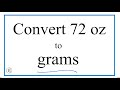 Convert 72 oz to g (seventy-two ounces to grams)