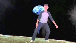 space project green screen