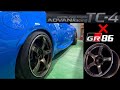 【GR86】GR86にアドバンレーシングTC-4装着☆【ADVAN Racing TC-4】