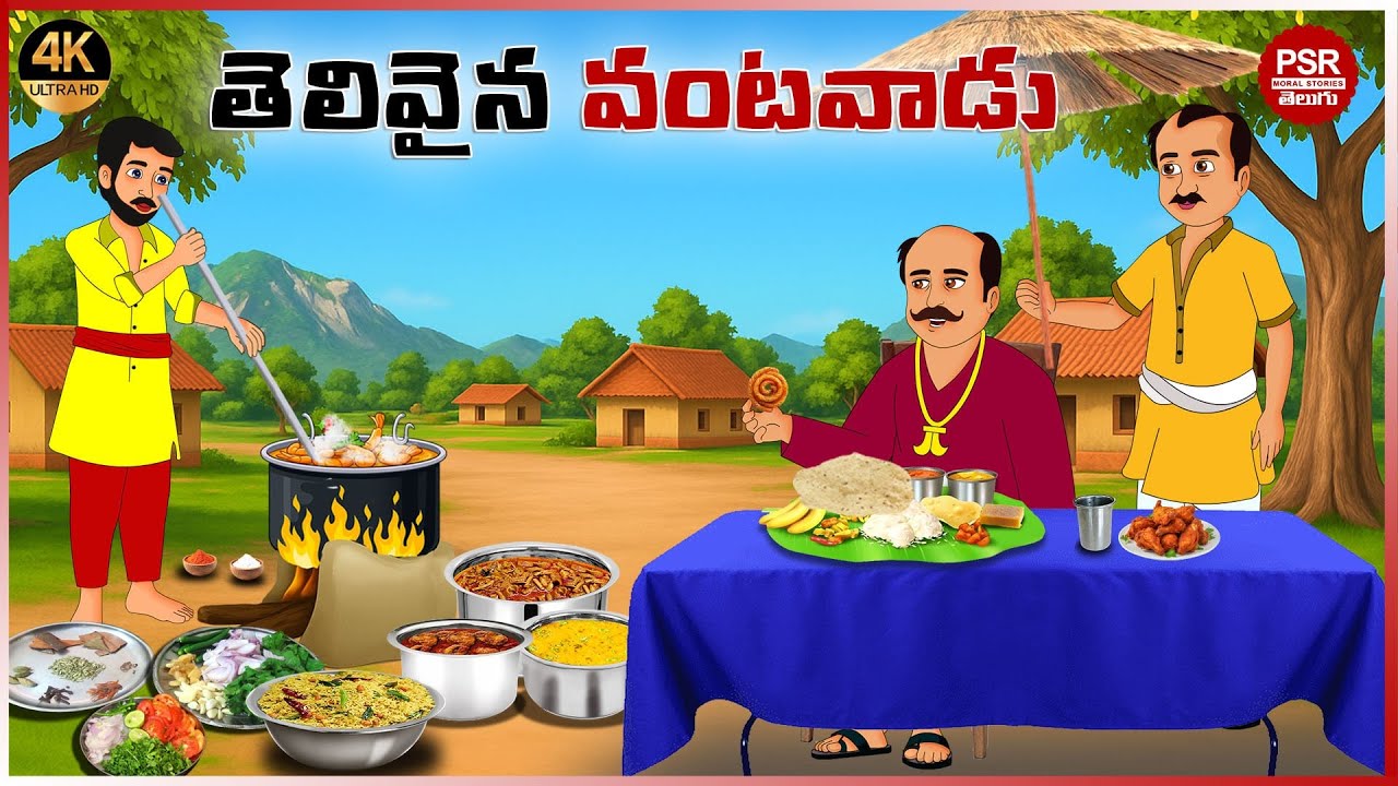 తెలివైన వంటవాడు | Telugu stories | Telugu moral stories | Moral stories in telugu