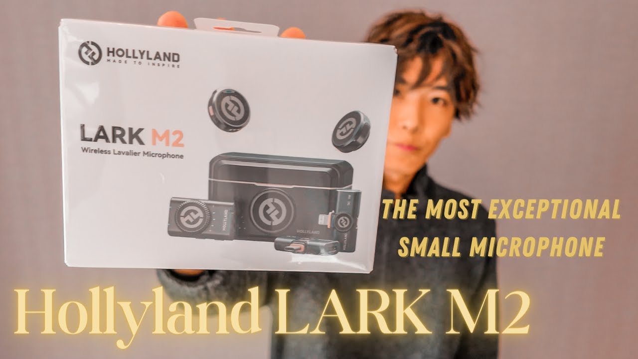 Hollyland Lark M2 Camera Version - wireless lavalier microphone