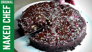 My recipes: http://www./originalnakedchef how to make a chocolate
delight cake. delicious & simple video recipe with no baking!. very
easy foll...