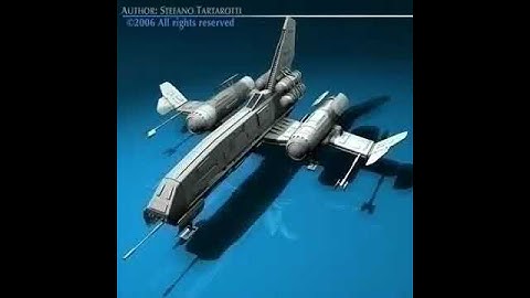 Spaceship Cargo and Space Fighter 3D Models Review