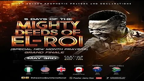 5 DAYS OF THE MIGHTY DEEDS OF EL-ROI - FINAL DAY [SPECIAL NEW MONTH PRAYERS] | NSPPD | 3RD MAY 2024