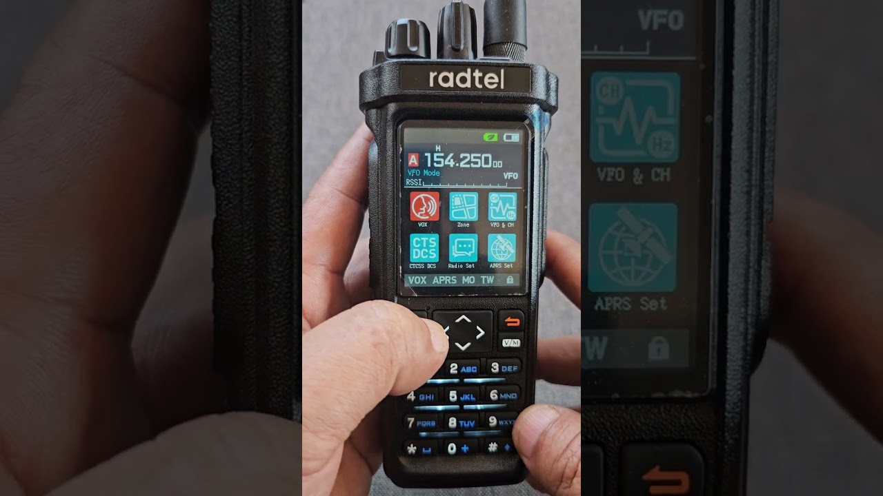 วิธีบันทึกช่อง Memory Radtel RT950