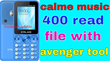 calme music 400 read file with avenger tool