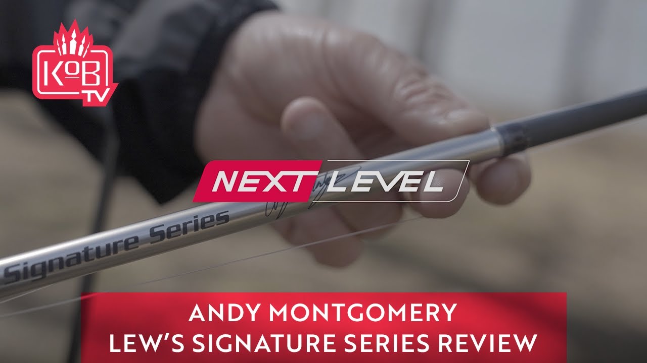 Andy Montgomery Reviews his Lew's Signature Series of Rods (Skipping,  Bladed Jig) [NEXT LEVEL] 
