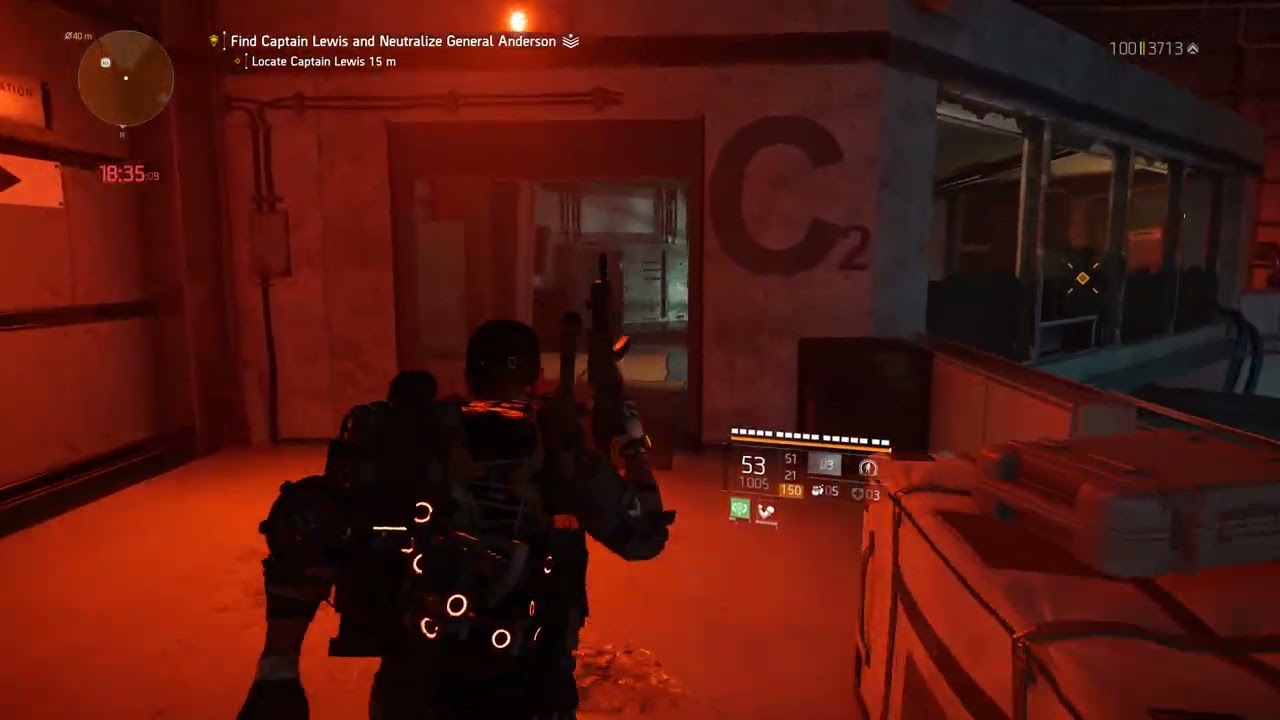 The Division 2 Manhunt Mission General Anderson gameplay walkthrough Solo