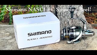 Shimano NASCI 4000XGFC Spinning Reel Reviewed!