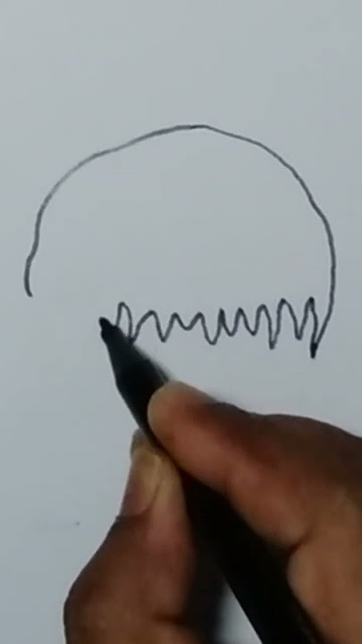 Cara menggambar pohon beringin