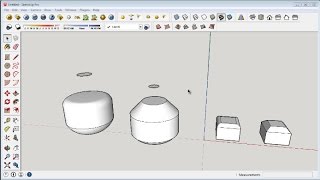 Sketchup Chamfer and Fillet Rounded Edges