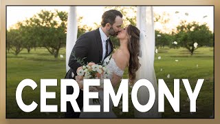 Wedding Ceremony in Theodore, AL | Tyler + Emily | Destination Wedding Videography