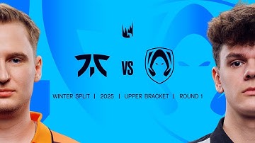 FNC v TH | 2025 LEC Winter | Week 4 Day 1 | Fnatic vs. Team Heretics Game 2