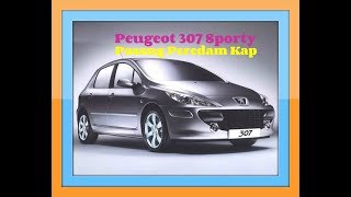 Vtech Peredam Panas Dan Suara Kap Mesin Peugeot 307 2002 Hitam