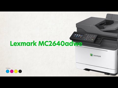 Lexmark MC3224adwe multifunctional colour laser printer  - Lexmark GO Line™ series English