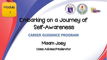 Career Guidance Module 1 (In The New Normal)