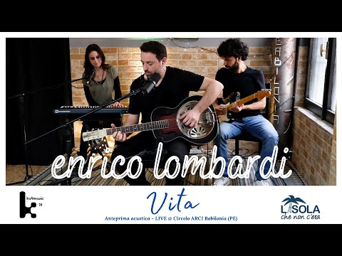 Enrico Lombardi - Anteprima acustica di "Vita" [LIVE @ BABILONIA Circolo Arci PE]
