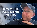 How music publishing works  copyright music publishers pro mlc soundexchange content id